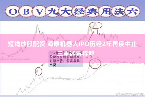 短线炒股配资 海康机器人IPO历经2年再度中止，三重迷雾待解